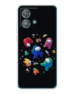 Чехол для Motorola Edge 40 Neo с картинкой «Among Us космос»
