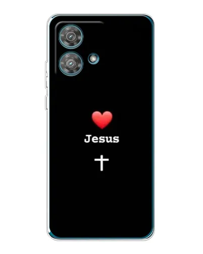 Чехол для Motorola Edge 40 Neo с картинкой «Сердце - Jesus» Чехол для Motorola Edge 40 Neo с картинкой «Сердце - Jesus»