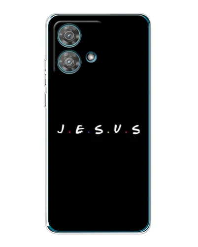Чехол для Motorola Edge 40 Neo с картинкой «Точки веры J.E.S.U.S.» Чехол для Motorola Edge 40 Neo с картинкой «Точки веры J.E.S.U.S.»