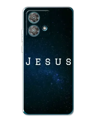 Чехол для Motorola Edge 40 Neo с картинкой «Звездное небо Jesus» Чехол для Motorola Edge 40 Neo с картинкой «Звездное небо Jesus»