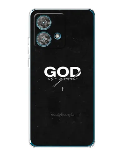 Чехол для Motorola Edge 40 Neo с картинкой «GOD — Бог над всем» Чехол для Motorola Edge 40 Neo с картинкой «GOD — Бог над всем»