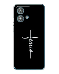 Чехол для Motorola Edge 40 Neo с картинкой «Тонкая линия веры»