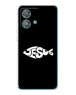 Чохол для Motorola Edge 40 Neo з картинкою «Риба  Jesus»