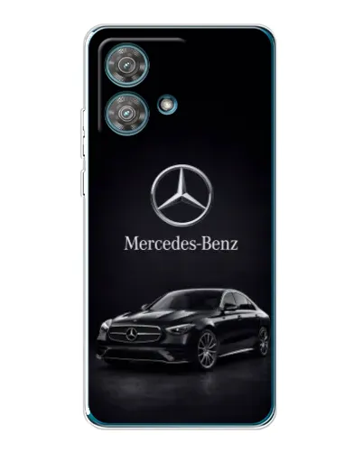 Чехол для Motorola Edge 40 Neo с картинкой «Mercedes — решетка радиатора» Чехол для Motorola Edge 40 Neo с картинкой «Mercedes — решетка радиатора»