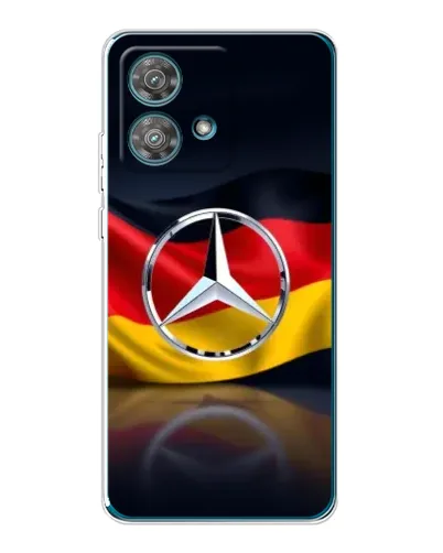 Чехол для Motorola Edge 40 Neo с картинкой «Mercedes — флаг Германии» Чехол для Motorola Edge 40 Neo с картинкой «Mercedes — флаг Германии»