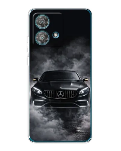 Чехол для Motorola Edge 40 Neo с картинкой «Mercedes в дыму» Чехол для Motorola Edge 40 Neo с картинкой «Mercedes в дыму»