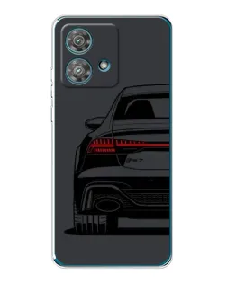 Чехол для Motorola Edge 40 Neo с картинкой «Задняя часть Audi — арт»
