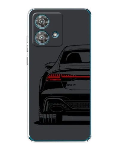 Чехол для Motorola Edge 40 Neo с картинкой «Задняя часть Audi — арт»