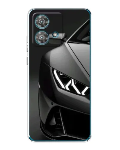 Чехол для Motorola Edge 40 Neo с картинкой «Lamborghini фары детализация»