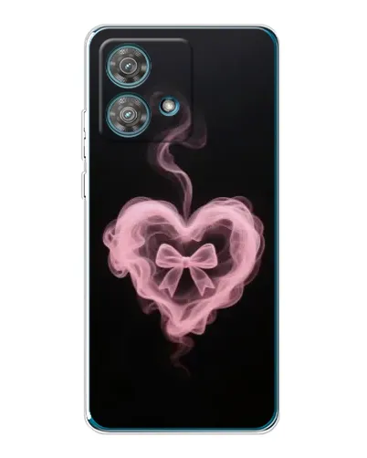 Чехол для Motorola Edge 40 Neo с картинкой «Дымчатое сердце» Чехол для Motorola Edge 40 Neo с картинкой «Дымчатое сердце»