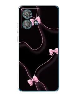 Чехол для Motorola Edge 40 Neo с картинкой «Розовые ленты»