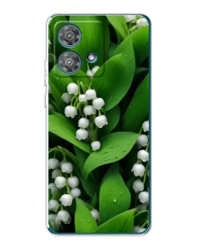 Чехол для Motorola Edge 40 Neo с картинкой «Ландыши в зелени» Чехол для Motorola Edge 40 Neo с картинкой «Ландыши в зелени»