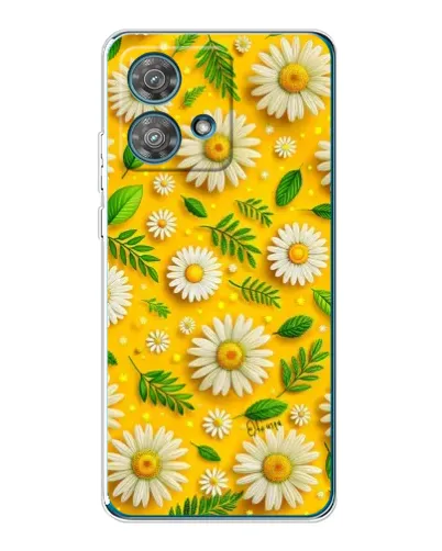 Чехол для Motorola Edge 40 Neo с картинкой «Ромашковое солнце» Чехол для Motorola Edge 40 Neo с картинкой «Ромашковое солнце»