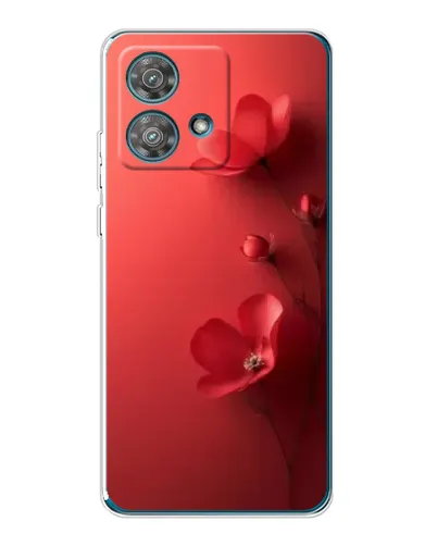 Чехол для Motorola Edge 40 Neo с картинкой «Маковые соцветия» Чехол для Motorola Edge 40 Neo с картинкой «Маковые соцветия»