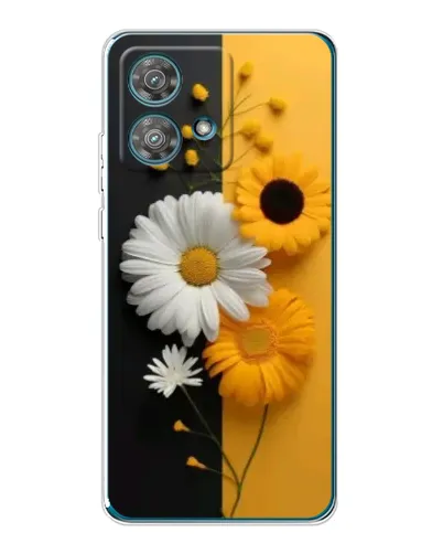 Чехол для Motorola Edge 40 Neo с картинкой «Подсолнух и ромашка» Чехол для Motorola Edge 40 Neo с картинкой «Подсолнух и ромашка»