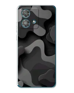 Чехол для Motorola Edge 40 Neo с картинкой «Темный абстрактный камуфляж» Чехол для Motorola Edge 40 Neo с картинкой «Темный абстрактный камуфляж»