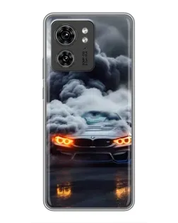 Чехол для Motorola Edge 40 Pro с картинкой «BMW в дыму» Чехол для Motorola Edge 40 Pro с картинкой «BMW в дыму»
