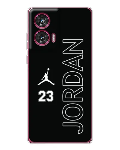 Чехол для Motorola Edge 50 Fusion с картинкой «Jordan Vertical»
