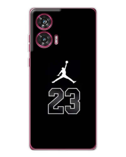 Чехол для Motorola Edge 50 Fusion с картинкой «Jordan Flight 23»