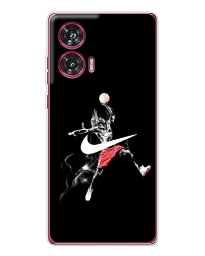 Чехол для Motorola Edge 50 Fusion с картинкой «Jordan Jumpman»