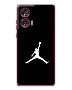 Чехол для Motorola Edge 50 Fusion с картинкой «Jordan Silhouette»