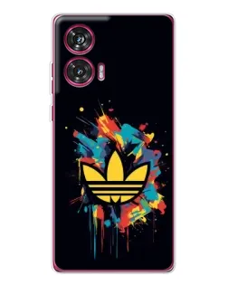 Чехол для Motorola Edge 50 Fusion с картинкой «Adidas Splash»