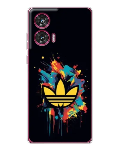 Чехол для Motorola Edge 50 Fusion с картинкой «Adidas Splash»