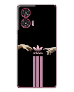 Чехол для Motorola Edge 50 Fusion с картинкой «Adidas Hands»