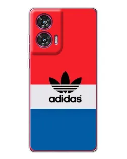 Чехол для Motorola Edge 50 Fusion с картинкой «Ретро блоки Adidas»