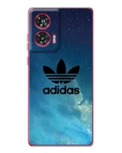 Чехол для Motorola Edge 50 Fusion с картинкой «Adidas Stone Logo»