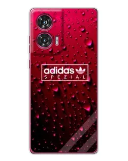 Чехол для Motorola Edge 50 Fusion с картинкой «Adidas Gold Marble»