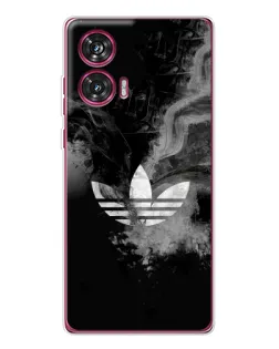 Чехол для Motorola Edge 50 Fusion с картинкой «Абстрактный дым Adidas»