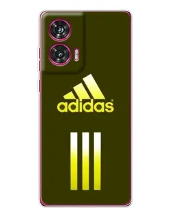 Чехол для Motorola Edge 50 Fusion с картинкой «Оливковый градиент Adidas»