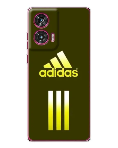 Чехол для Motorola Edge 50 Fusion с картинкой «Оливковый градиент Adidas»