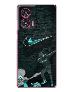 Чехол для Motorola Edge 50 Fusion с картинкой «Спортивный арт Nike»