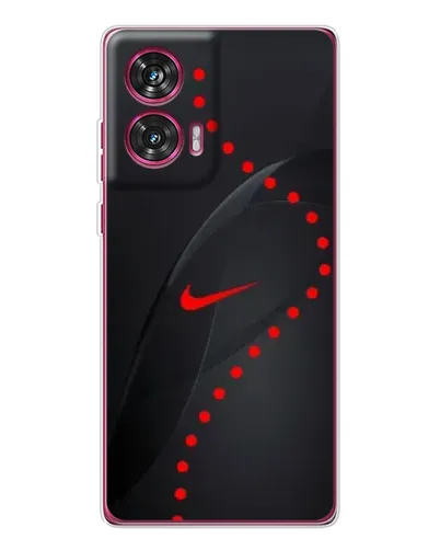 Чехол для Motorola Edge 50 Fusion с картинкой «Абстрактный дизайн Nike»