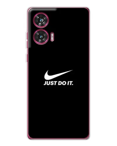 Чехол для Motorola Edge 50 Fusion с картинкой «Минимализм от Nike»