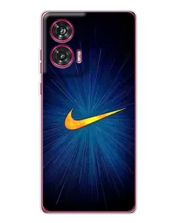 Чехол для Motorola Edge 50 Fusion с картинкой «Синий пульс Nike» Чехол для Motorola Edge 50 Fusion с картинкой «Синий пульс Nike»