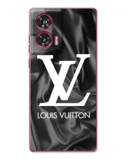 Чехол для Motorola Edge 50 Fusion с картинкой «Шелковый Louis Vuitton»