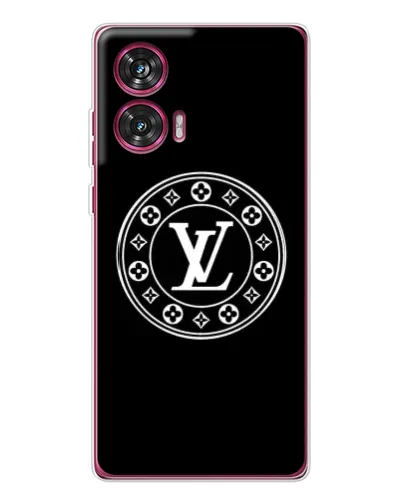 Чехол для Motorola Edge 50 Fusion с картинкой «LV — печать стиля»