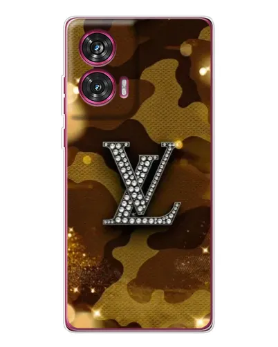 Чехол для Motorola Edge 50 Fusion с картинкой «Камуфляжный Louis Vuitton»