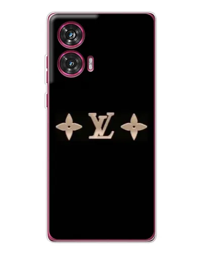 Чехол для Motorola Edge 50 Fusion с картинкой «Louis Vuitton — минимализм»