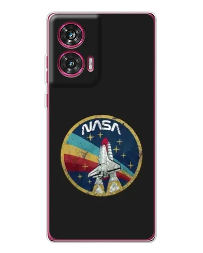 Чохол для Motorola Edge 50 Fusion з картинкою «NASA — емблема місії»
