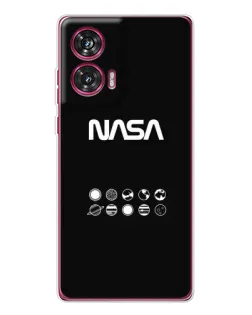 Чохол для Motorola Edge 50 Fusion з картинкою «NASA — технічний принт»