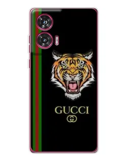 Чехол для Motorola Edge 50 Fusion с картинкой «Тигр Gucci»