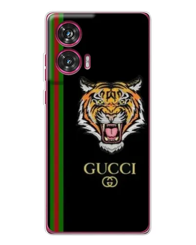 Чехол для Motorola Edge 50 Fusion с картинкой «Тигр Gucci»