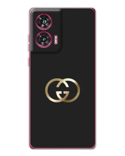 Чехол для Motorola Edge 50 Fusion с картинкой «Минимализм Gucci»