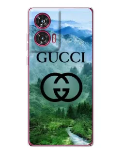 Чехол для Motorola Edge 50 Fusion с картинкой «Gucci — горный пейзаж»
