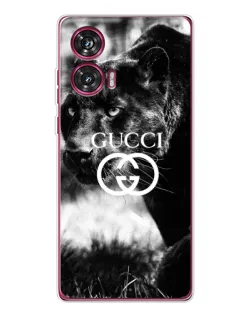 Чехол для Motorola Edge 50 Fusion с картинкой «Gucci — дикая природа»