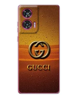 Чехол для Motorola Edge 50 Fusion с картинкой «Gucci — солнечный градиент»